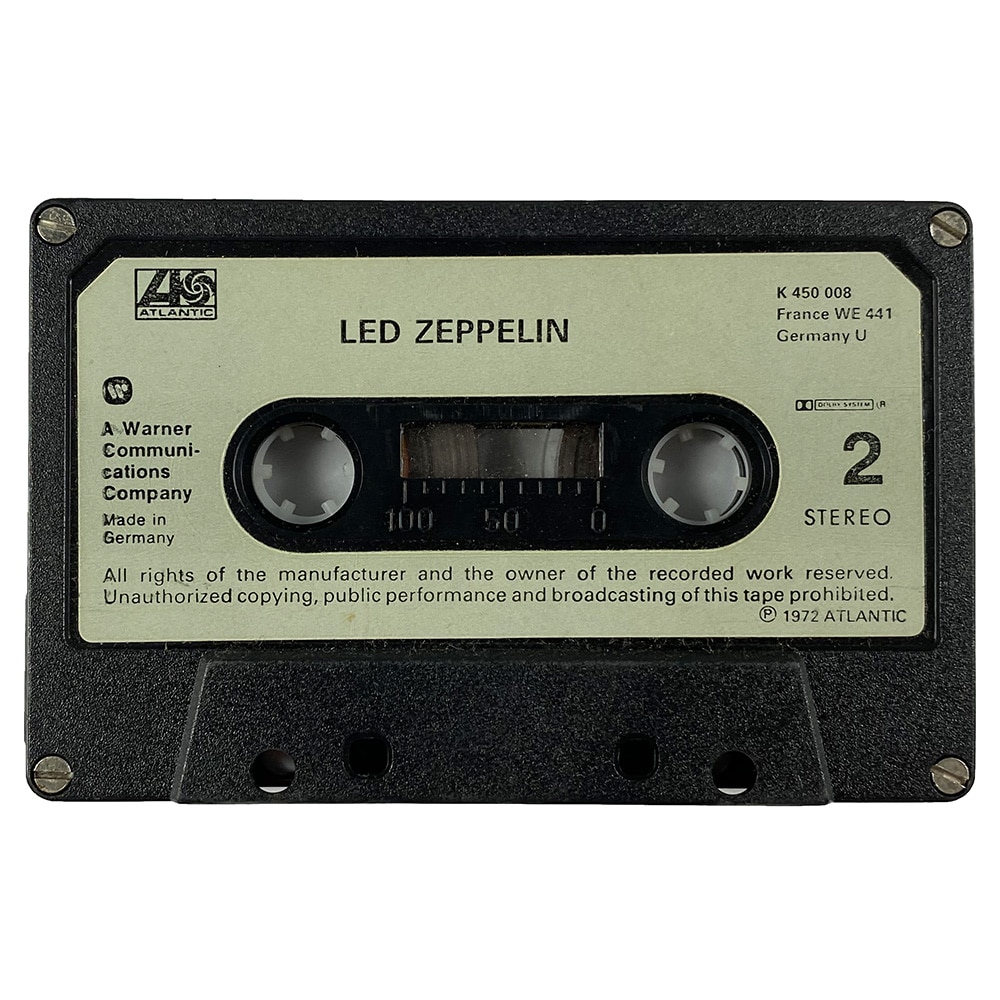 Cassette <br>Led Zeppelin IV <br>Germany (K 450 008) #1 - Image 4