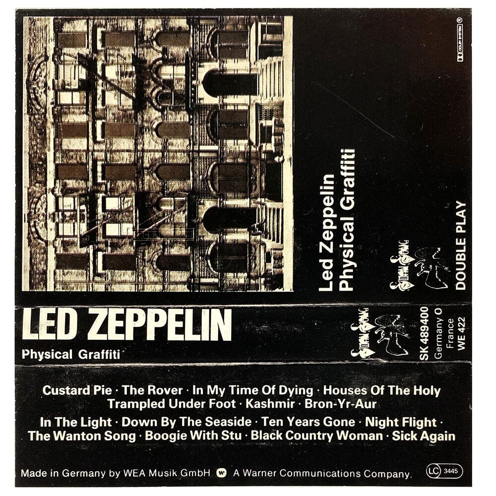 Cassette <br>Physical Graffiti <br>Germany (SK 489400) - Image 2