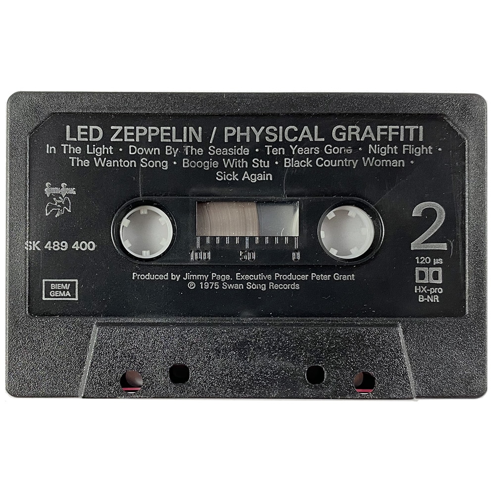 Cassette <br>Physical Graffiti <br>Germany (SK 489400) - Image 5