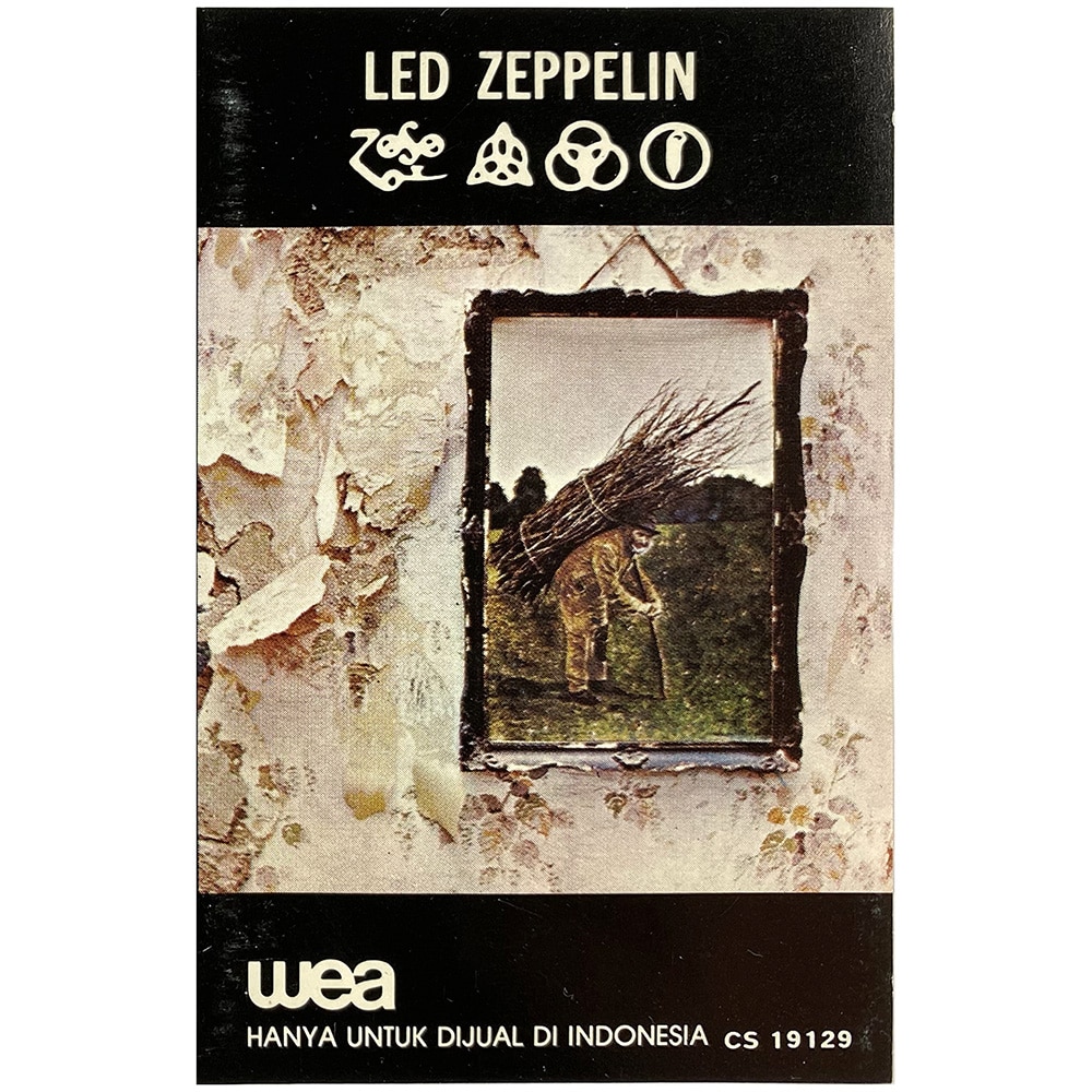Cassette <br>Led Zeppelin IV <br>Indonesia (CS 19129)