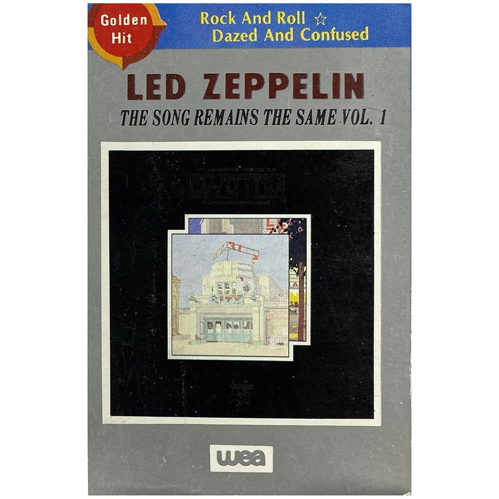 Cassette <br>The Song Remains The Same <br>South Korea (OWT 271-1)