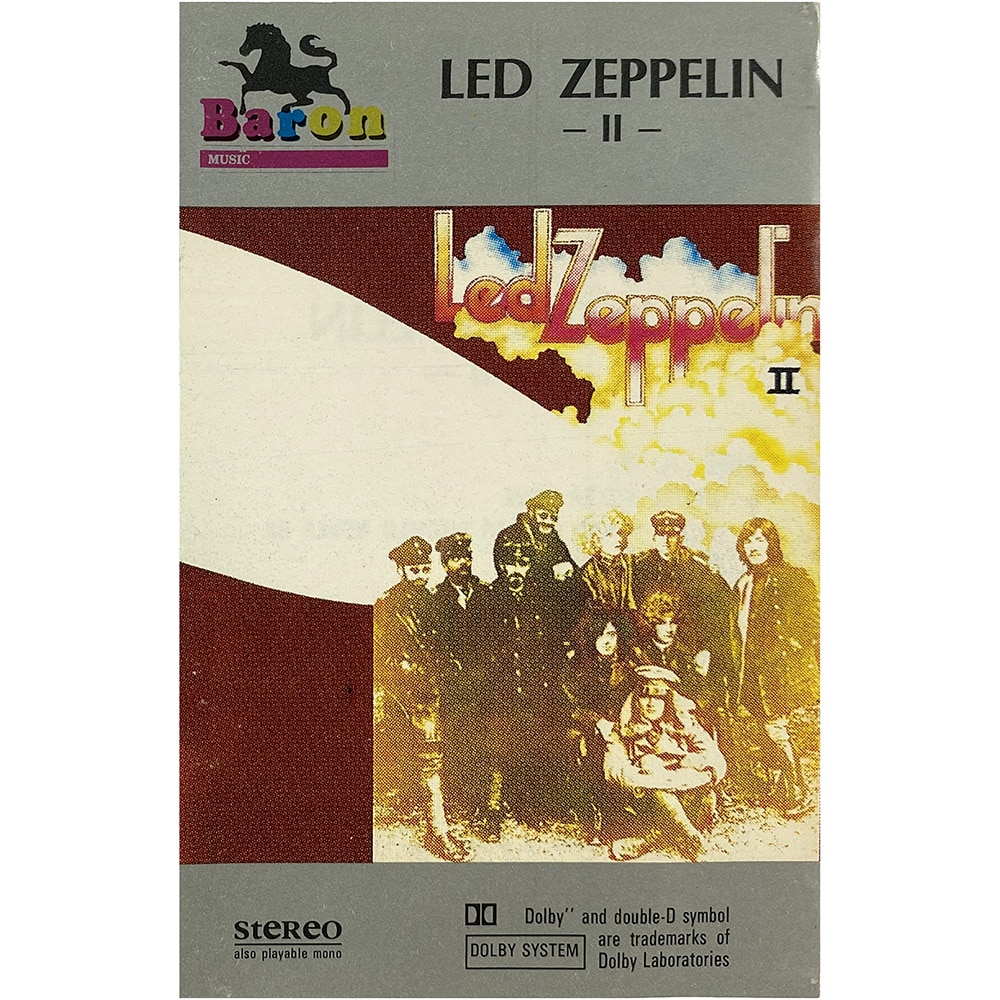 Cassette <br>Led Zeppelin II <br>Poland (BM-CD648)