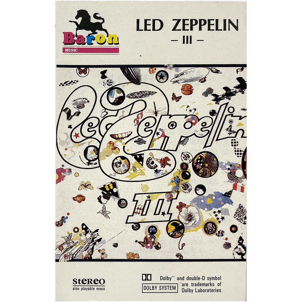 Cassette <br>Led Zeppelin III <br>Poland (BM-377)