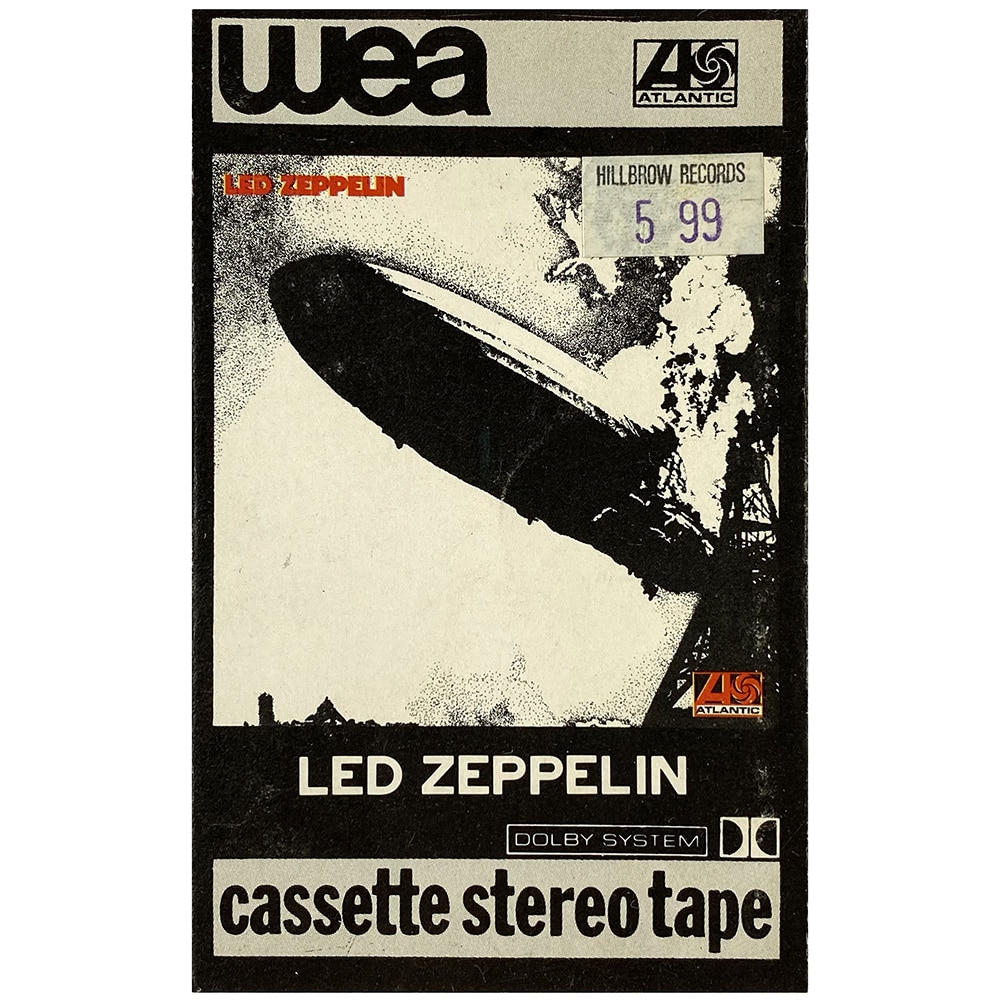 Cassette <br>Led Zeppelin <br>South Africa (ZAT 9180)
