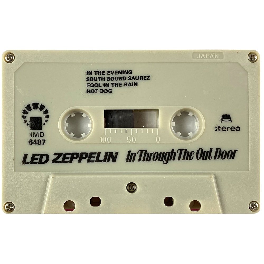 Cassette <br>In Through The Out Door <br>Saudi Arabia (IMD-6487) #1 - Image 3