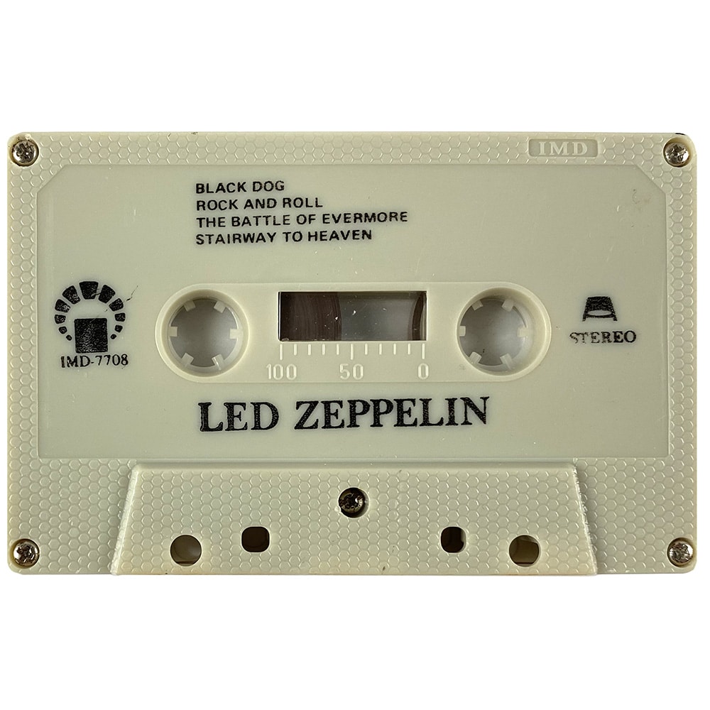 Cassette <br>Led Zeppelin IV <br>Saudi Arabia (IMD 7708) #2 - Image 3