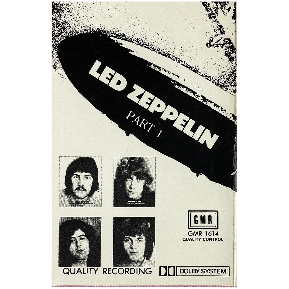 Cassette <br>Led Zeppelin <br>Singapore (GMR 1614)