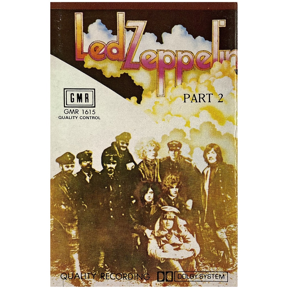 Cassette <br>Led Zeppelin II <br>Singapore (GMR 1615)