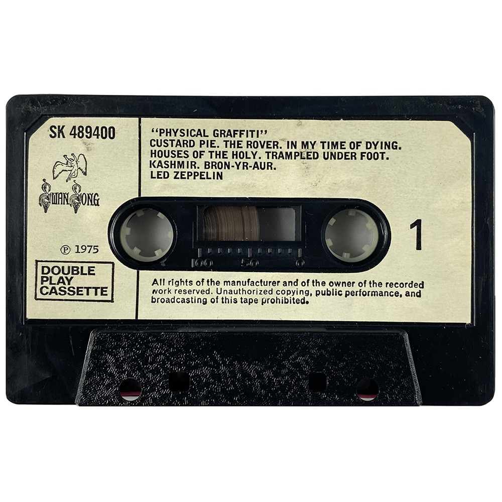 Cassette <br>Physical Graffiti <br>UK (SK 489400) #1 - Image 4