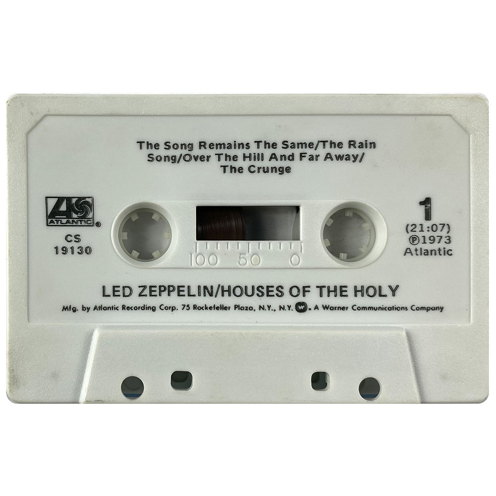 Cassette <br>Houses of the Holy <br>USA (CS 19130) #2 - Image 3