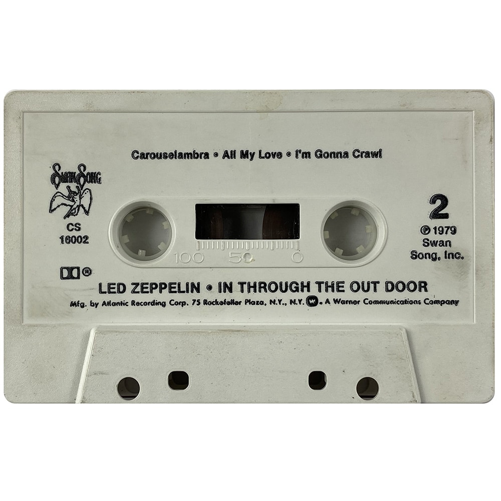 Cassette <br>In Through The Out Door <br>USA (CS 16002) #1 - Image 4