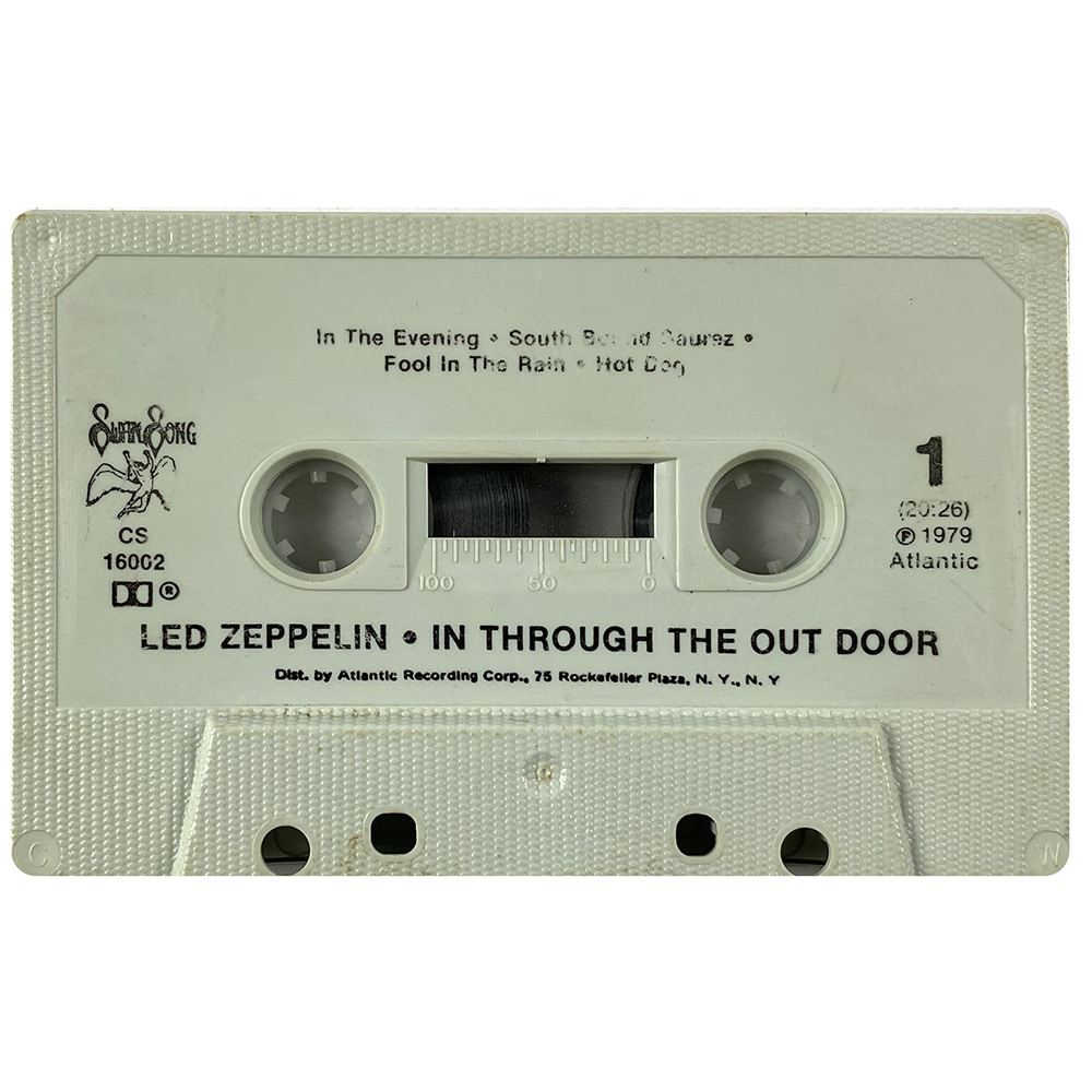 Cassette <br>In Through The Out Door <br>USA (CS 16002) #2 - Image 3