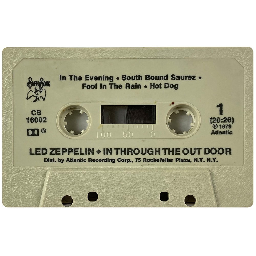 Cassette <br>In Through The Out Door <br>USA (CS 16002) #3 - Image 3