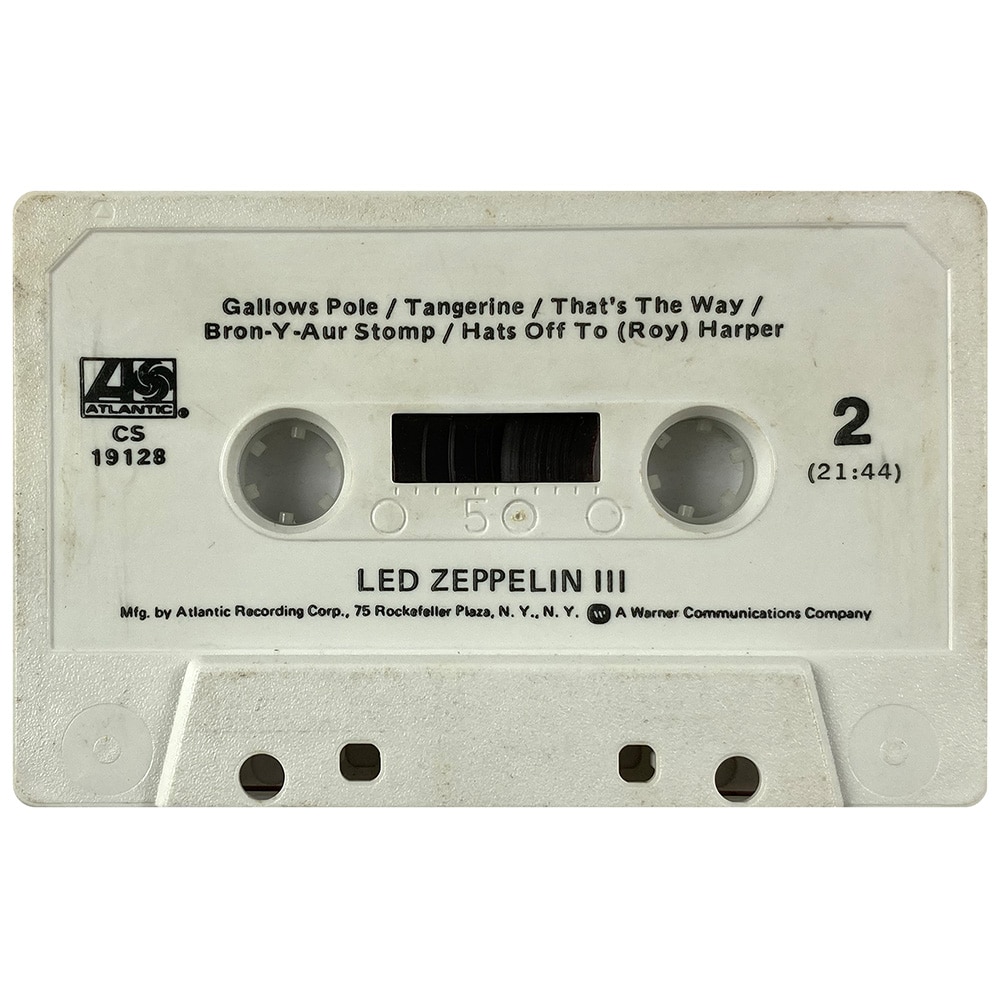 Cassette <br>Led Zeppelin III <br>USA (CS 19128) #1 - Image 4