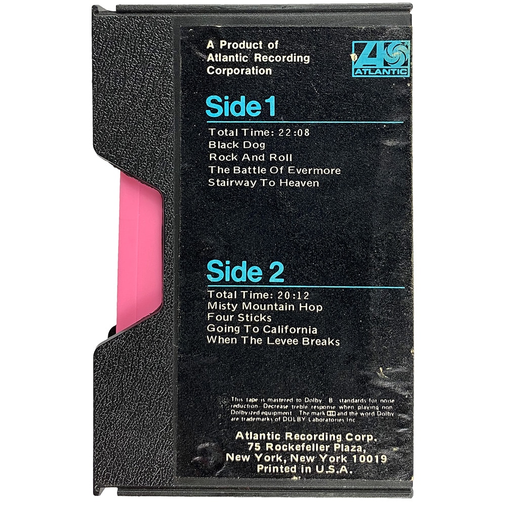Cassette <br>Led Zeppelin IV <br> USA (M 57208) #2 - Image 2
