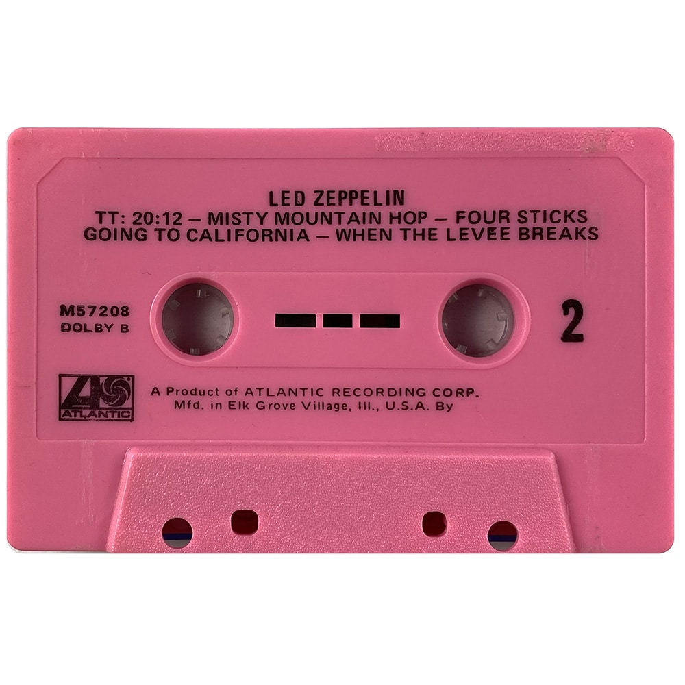 Cassette <br>Led Zeppelin IV <br> USA (M 57208) #2 - Image 5