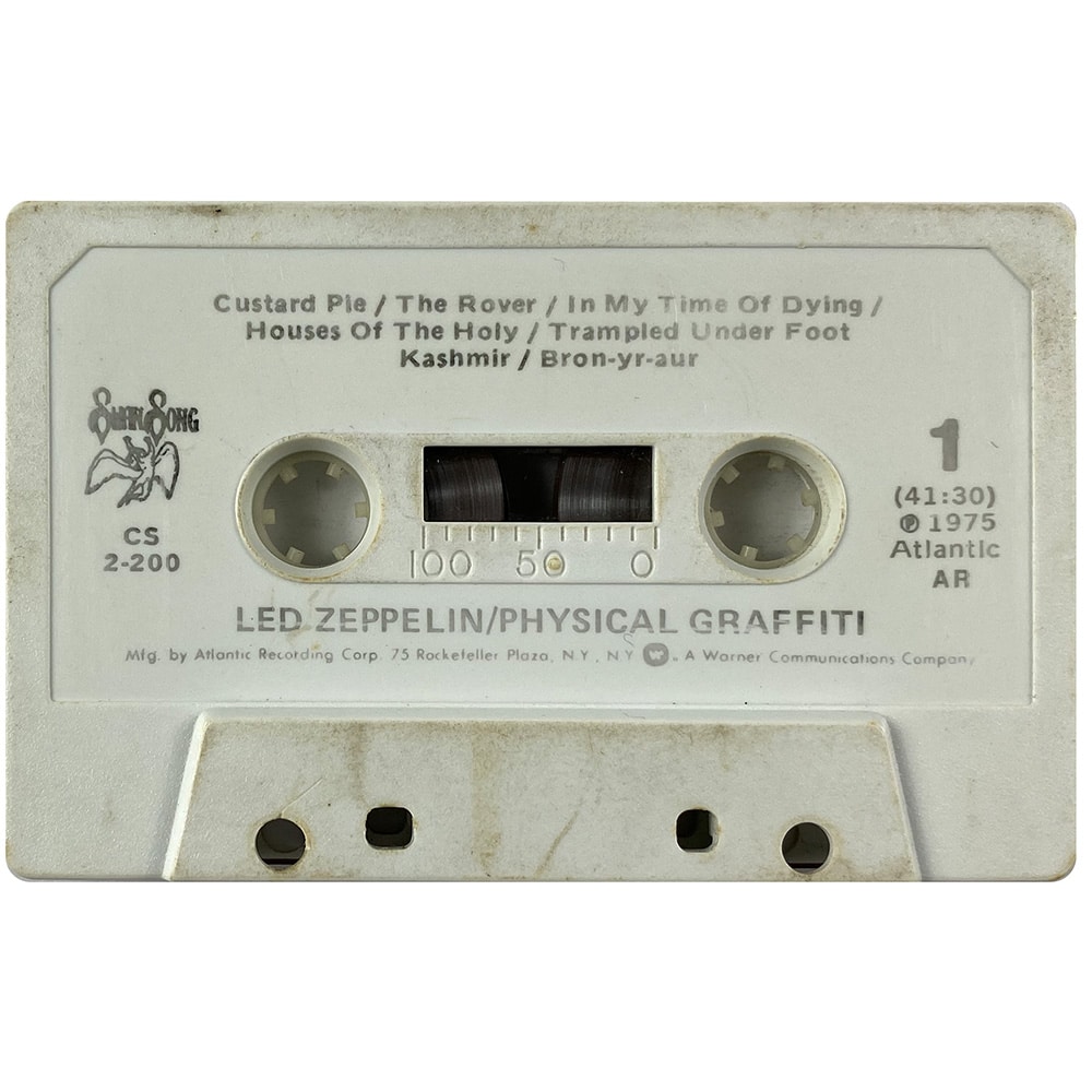 Cassette <br>Physical Graffiti <br>USA (CS 2-200) #1 - Image 3