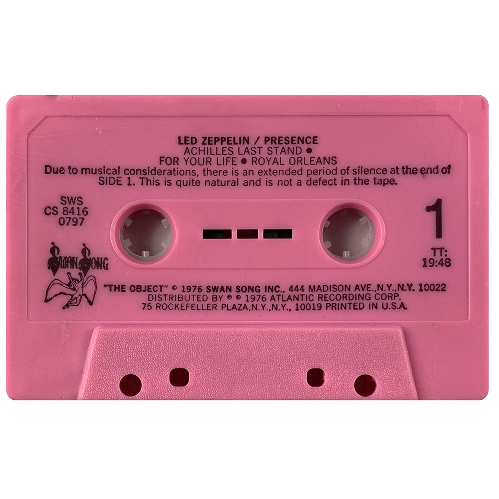 Cassette <br>Presence <br>USA (SWS CS 8416 797) #2 - Image 4