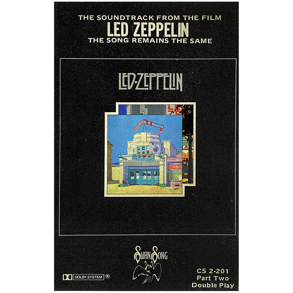 Cassette <br>The Song Remains The Same <br>USA (CS 2-201) #1 - Image 5