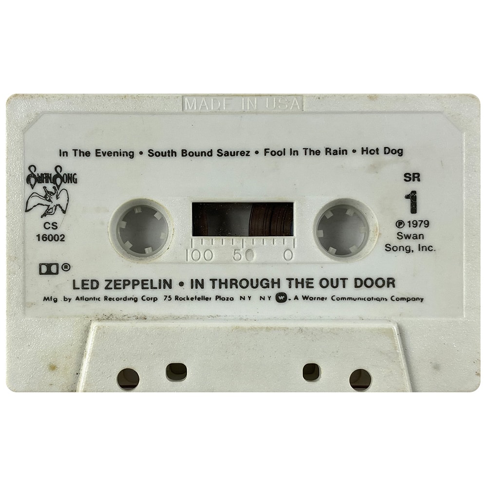 Cassette <br>In Through The Out Door <br>USA (CS 16002) #4 - Image 3