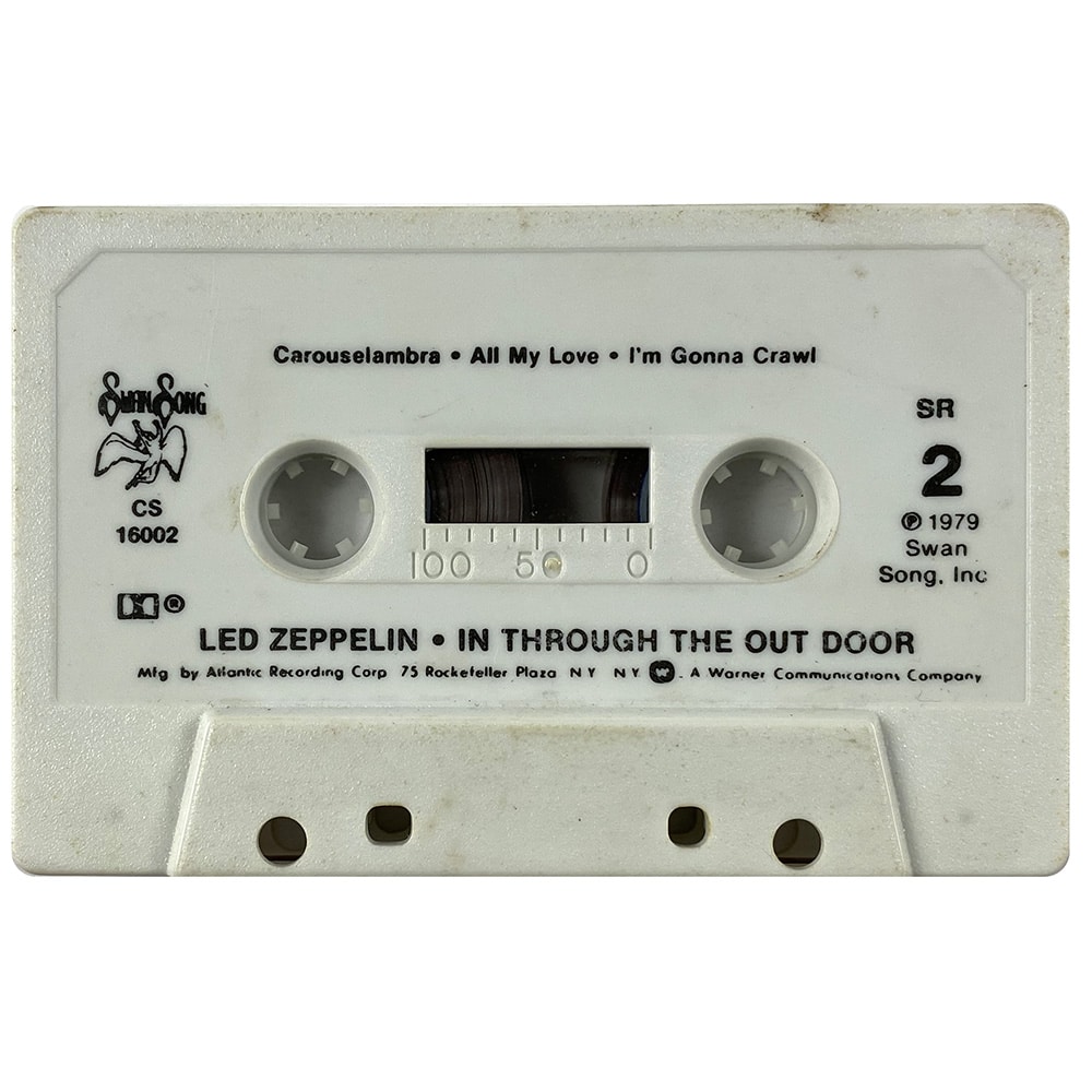 Cassette <br>In Through The Out Door <br>USA (CS 16002) #4 - Image 4