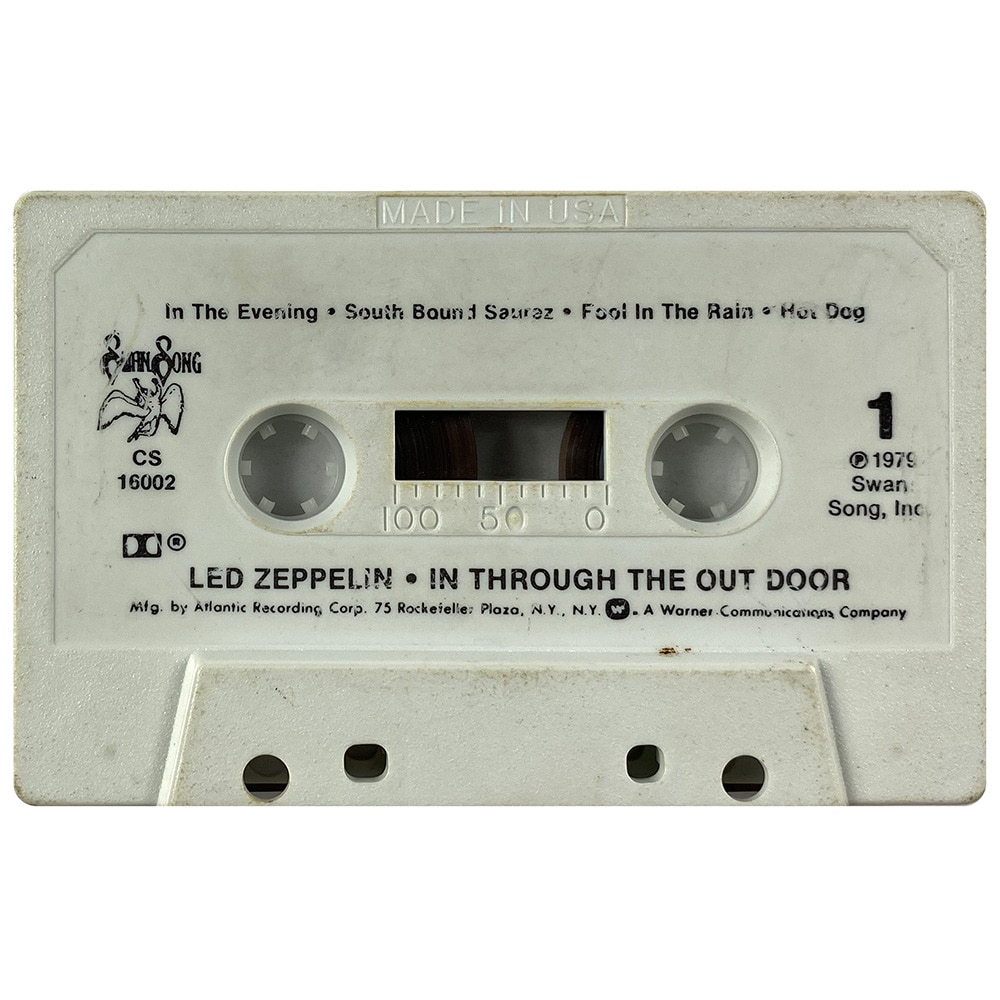 Cassette <br>In Through The Out Door <br>USA (CS 16002) #5 - Image 3
