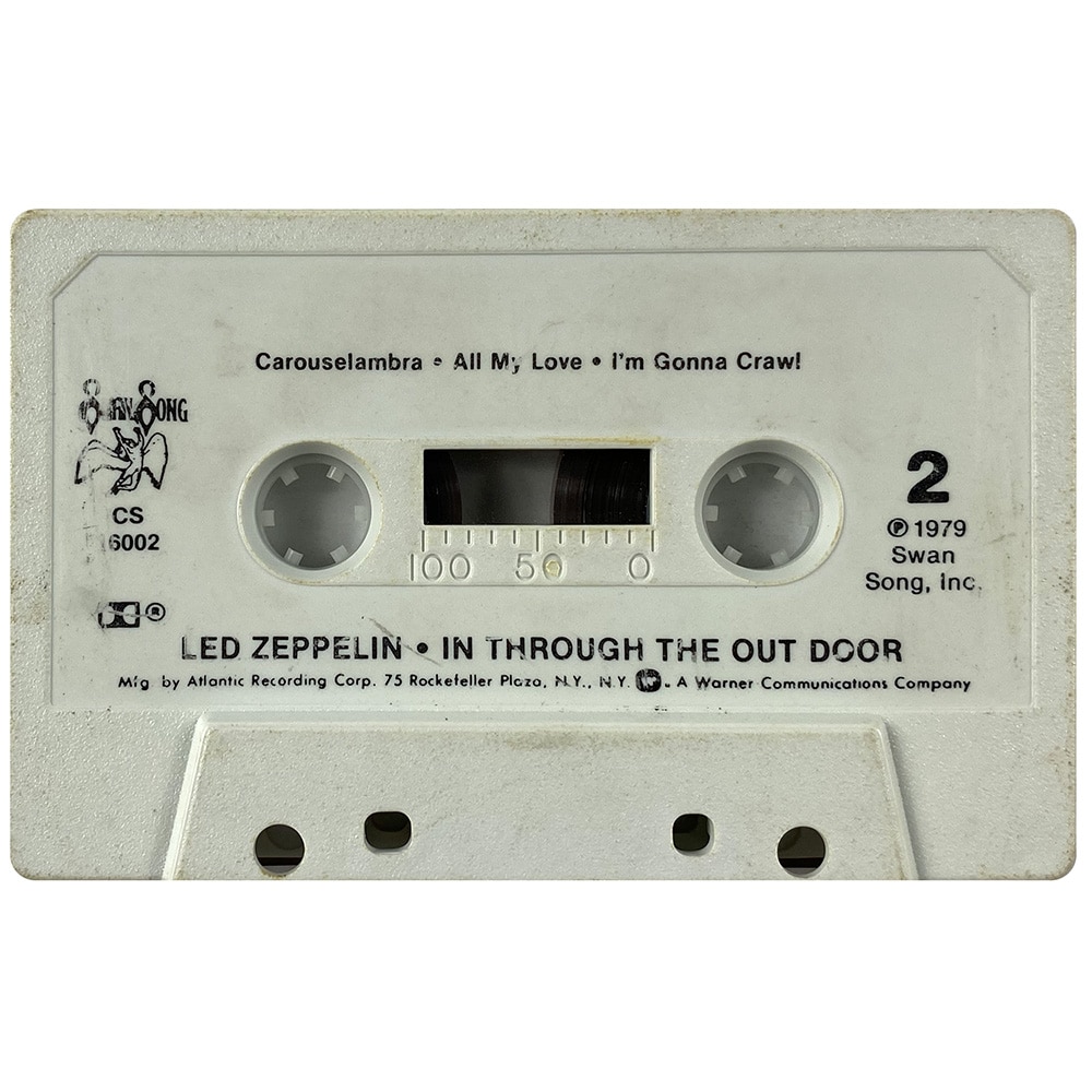 Cassette <br>In Through The Out Door <br>USA (CS 16002) #5 - Image 4