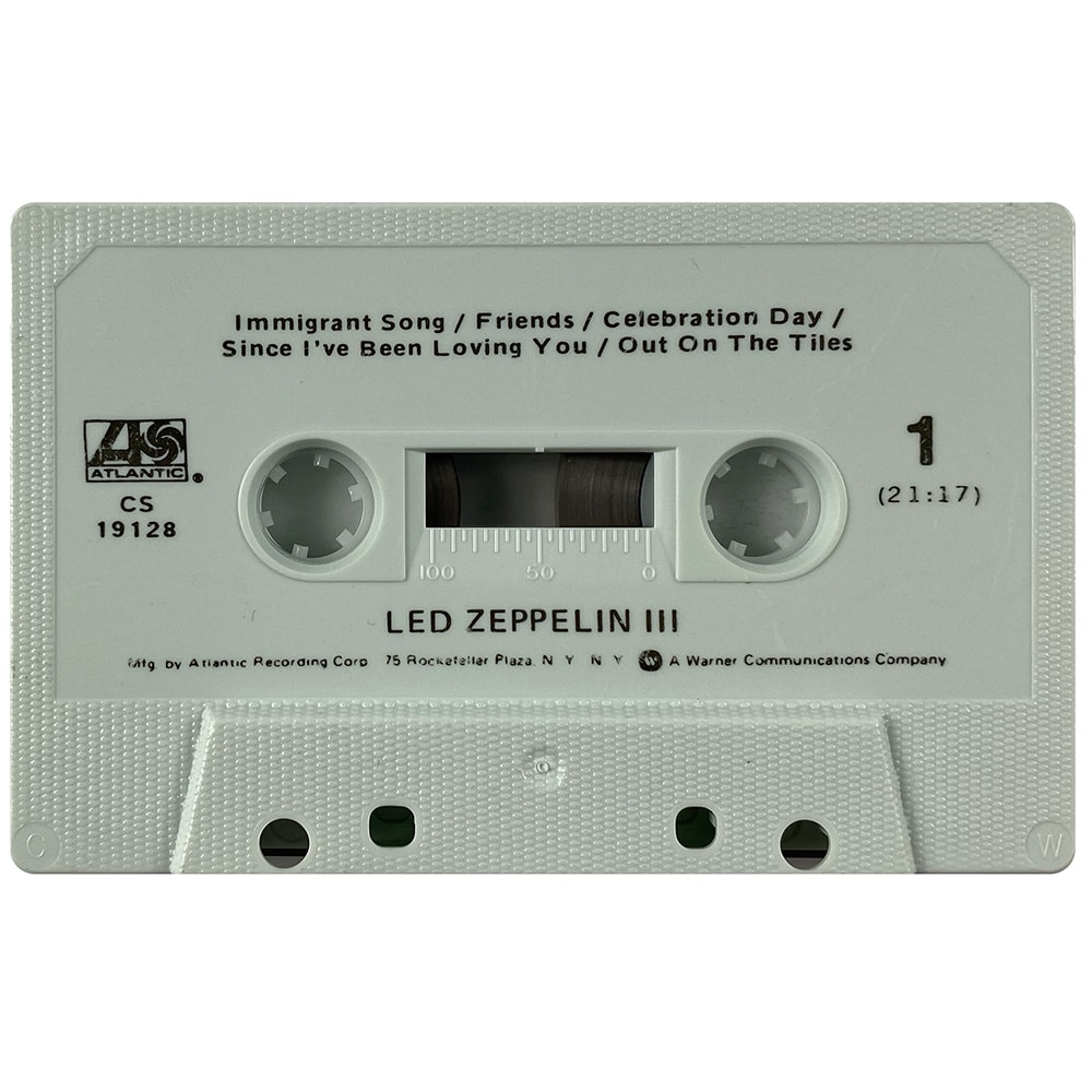 Cassette <br>Led Zeppelin III <br>USA (CS 19128) #2 - Image 3