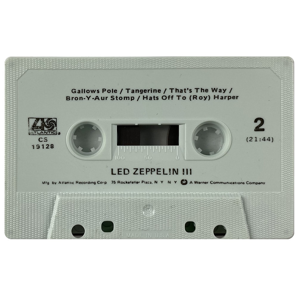 Cassette <br>Led Zeppelin III <br>USA (CS 19128) #2 - Image 4