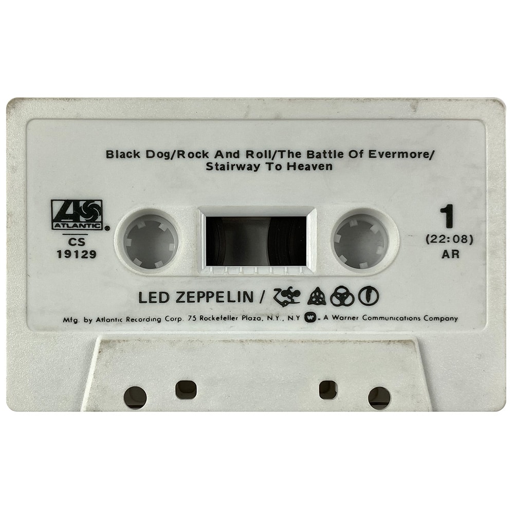 Cassette <br>Led Zeppelin IV <br> USA (CS 19129) #3 - Image 3