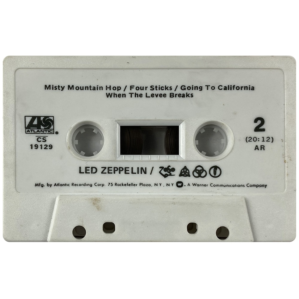 Cassette <br>Led Zeppelin IV <br> USA (CS 19129) #3 - Image 4