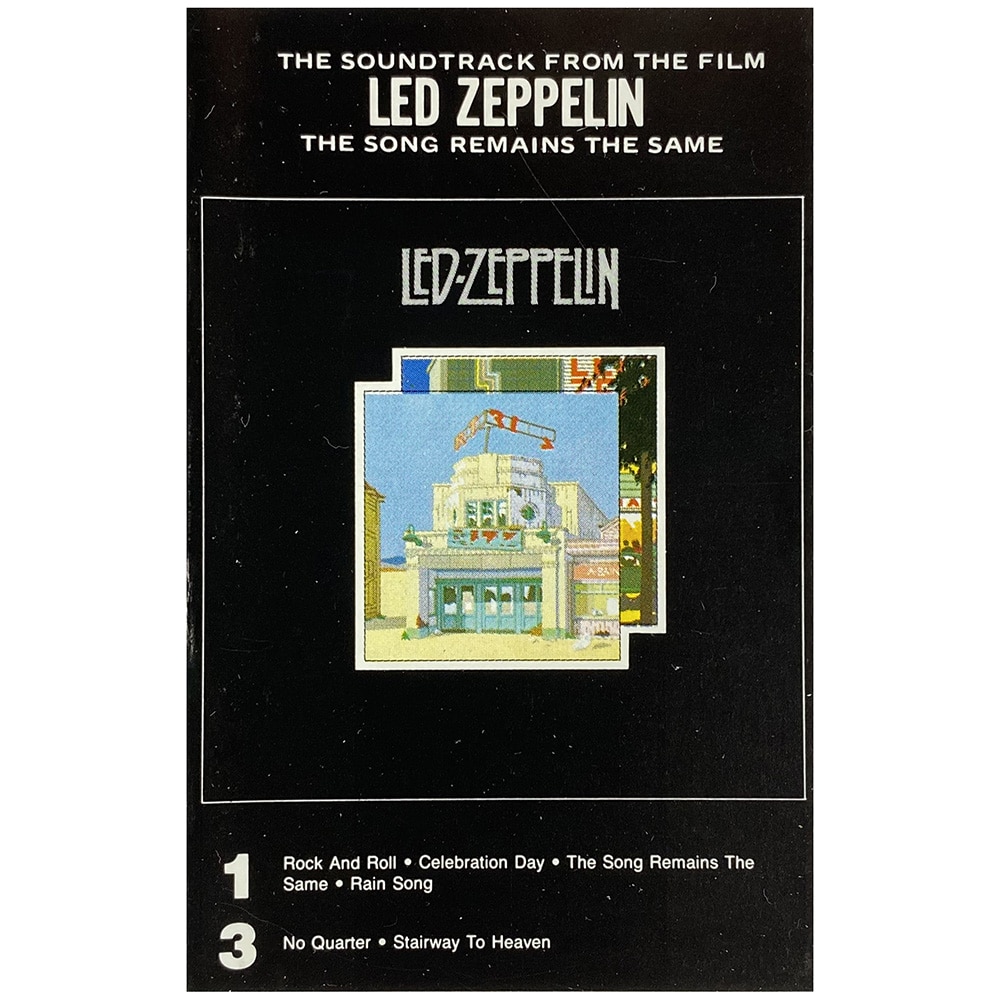 Cassette <br>The Song Remains The Same <br>USA (CS 2-201) #2