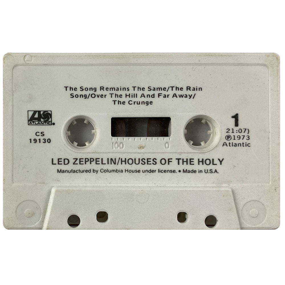 Cassette <br>Houses of the Holy <br>USA (CS 19130) #4 - Image 3