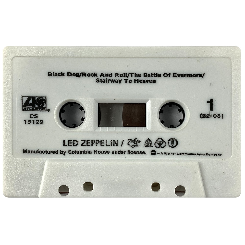 Cassette <br>Led Zeppelin IV <br> USA (CS 19129) #6 - Image 3