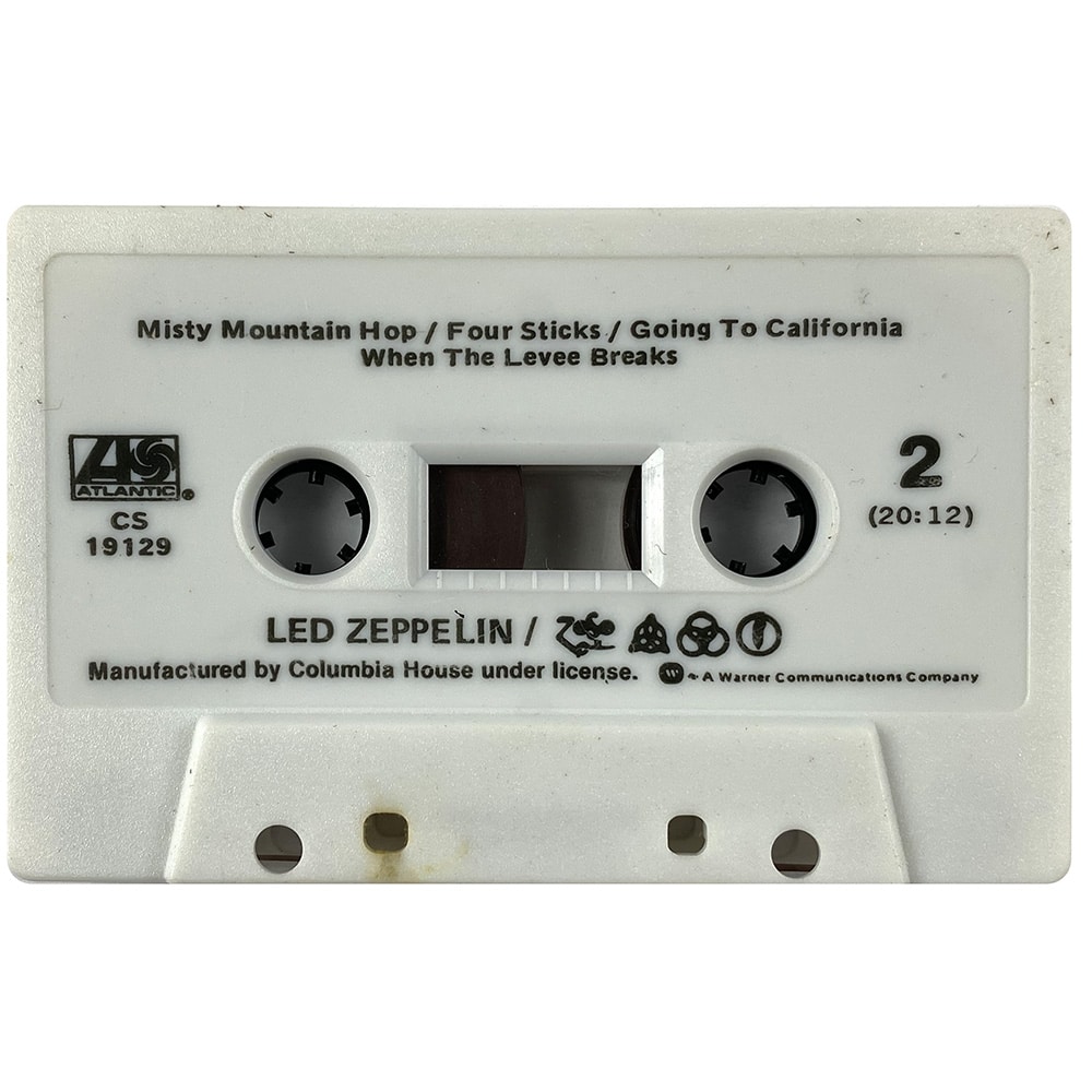 Cassette <br>Led Zeppelin IV <br> USA (CS 19129) #6 - Image 4