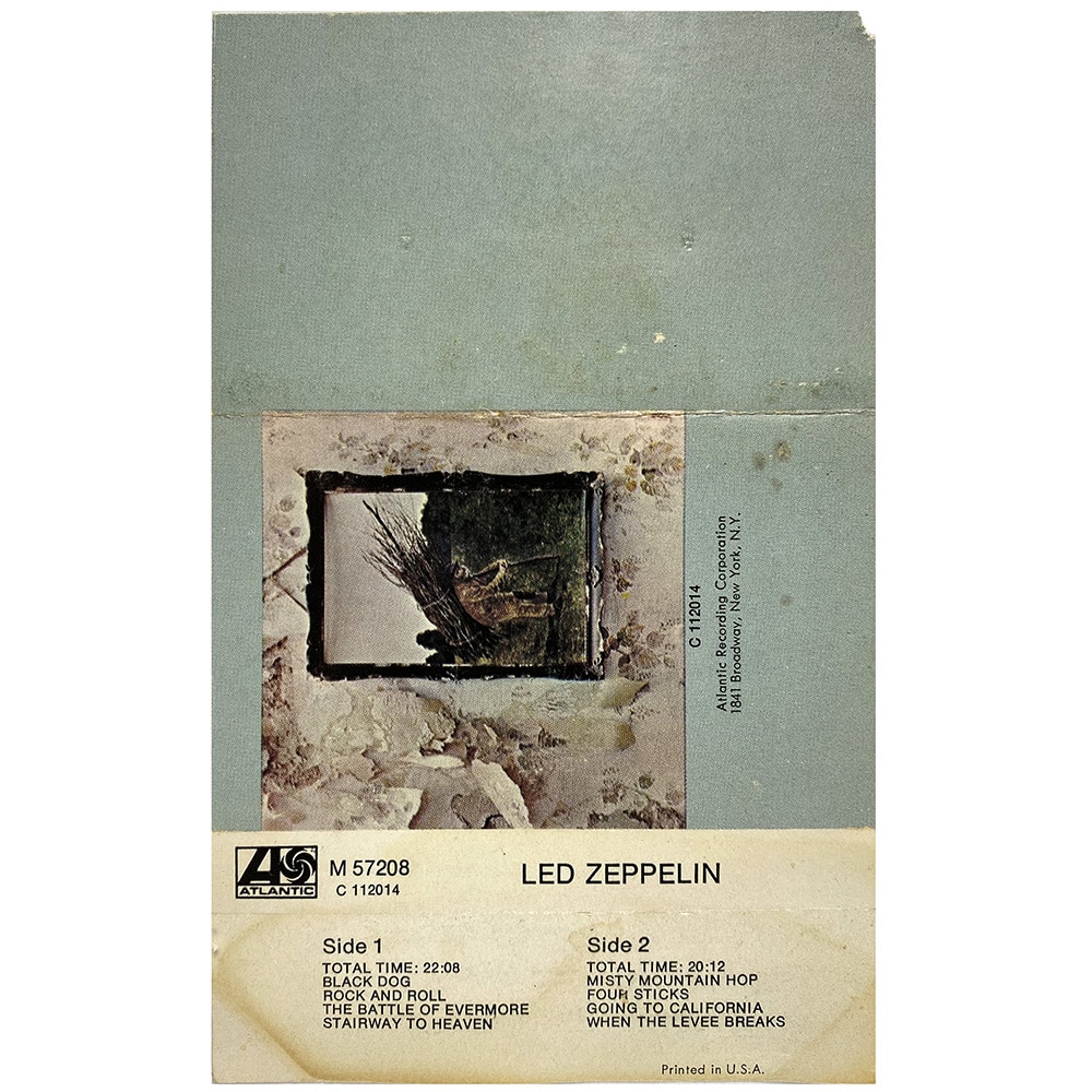 Cassette <br>Led Zeppelin IV <br> USA (M 57208) #1 - Image 2