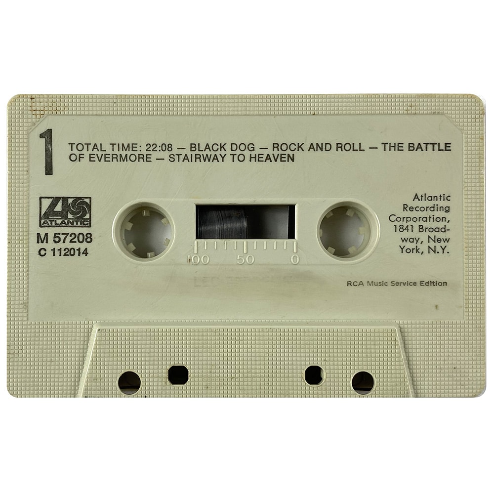 Cassette <br>Led Zeppelin IV <br> USA (M 57208) #1 - Image 3