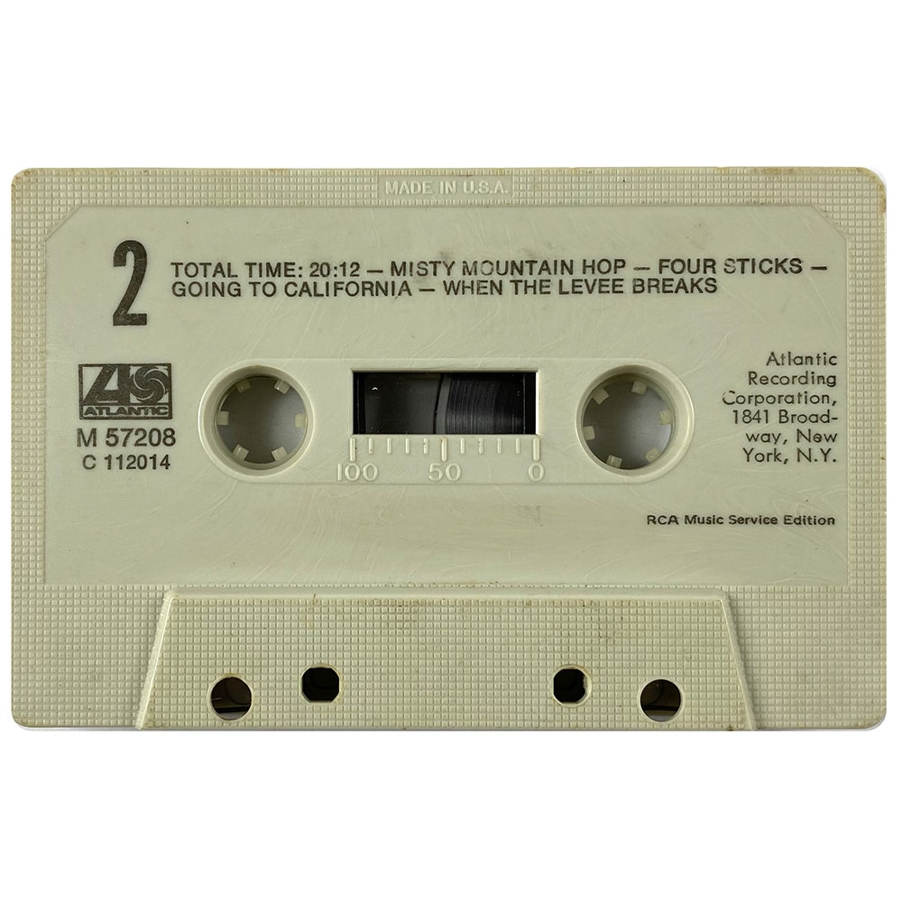 Cassette <br>Led Zeppelin IV <br> USA (M 57208) #1 - Image 4
