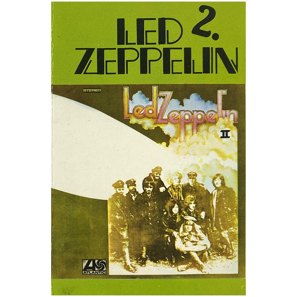Cassette <br>Led Zeppelin II <br>Yugoslavia (480005)