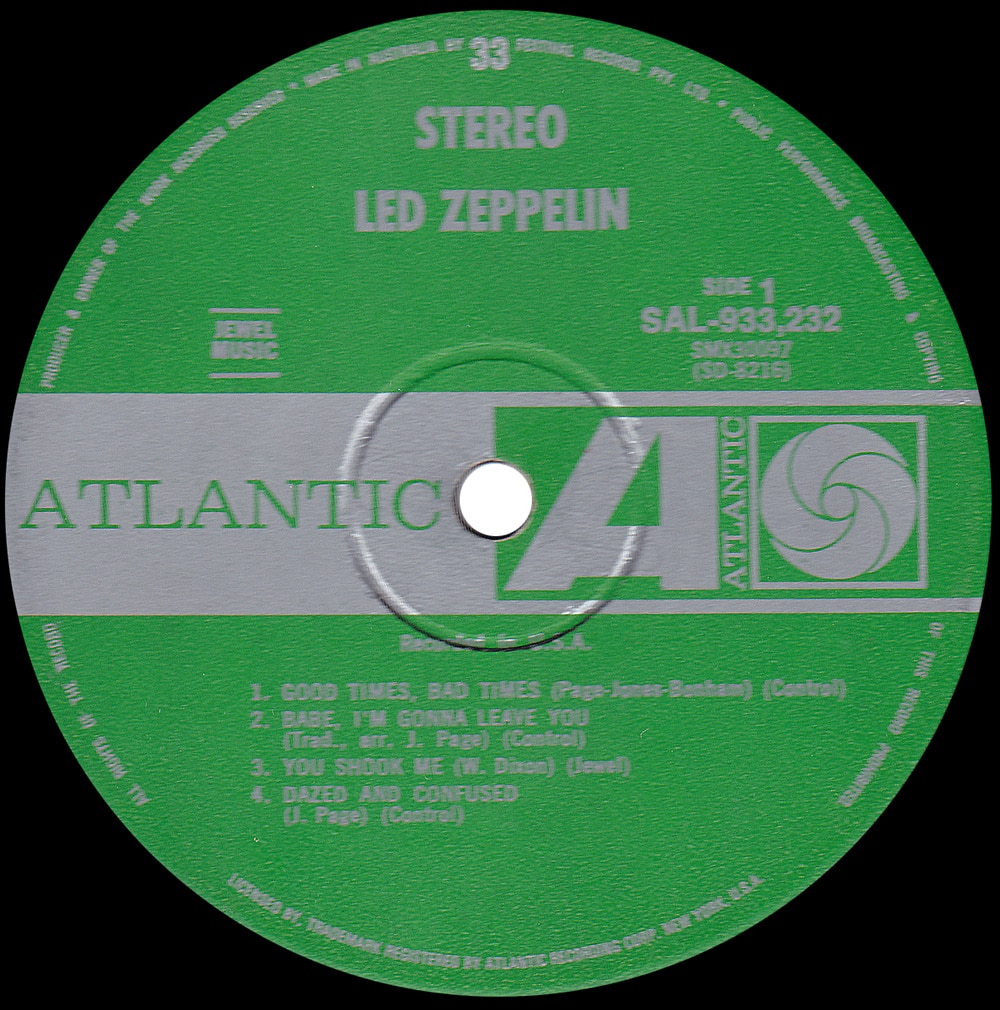 LP <br>Led Zeppelin <br>Australia (SAL-933,232) #3 - Image 3
