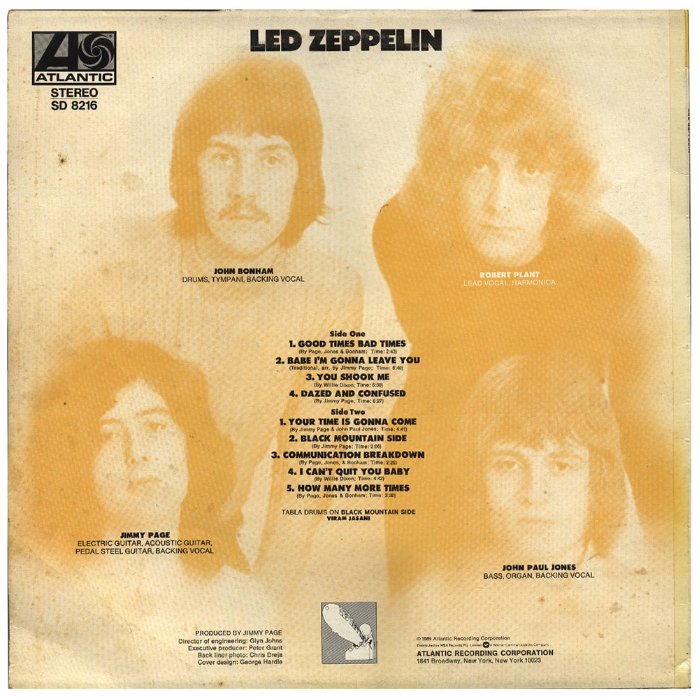 LP <br>Led Zeppelin <br>Australia (SD 8216) #7 - Image 2