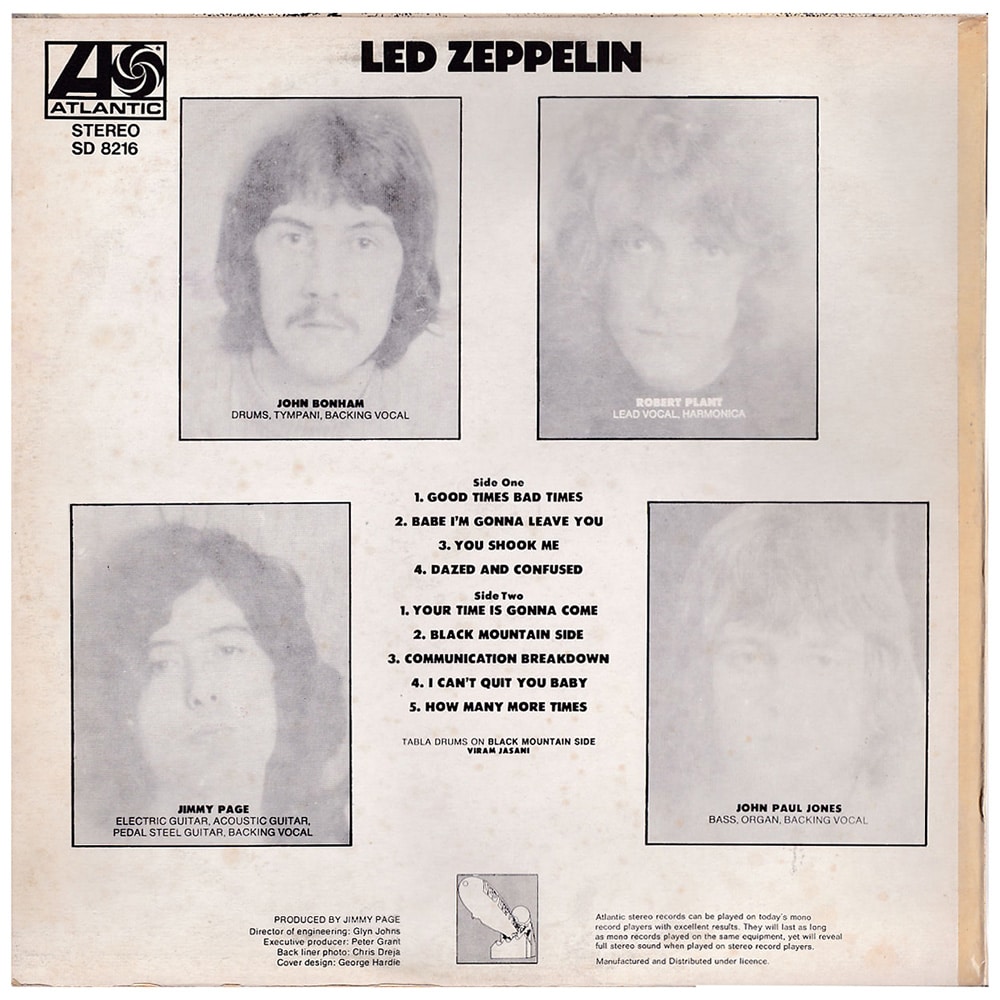LP <br>Led Zeppelin <br>Australia (SD 8216) #5 - Image 2