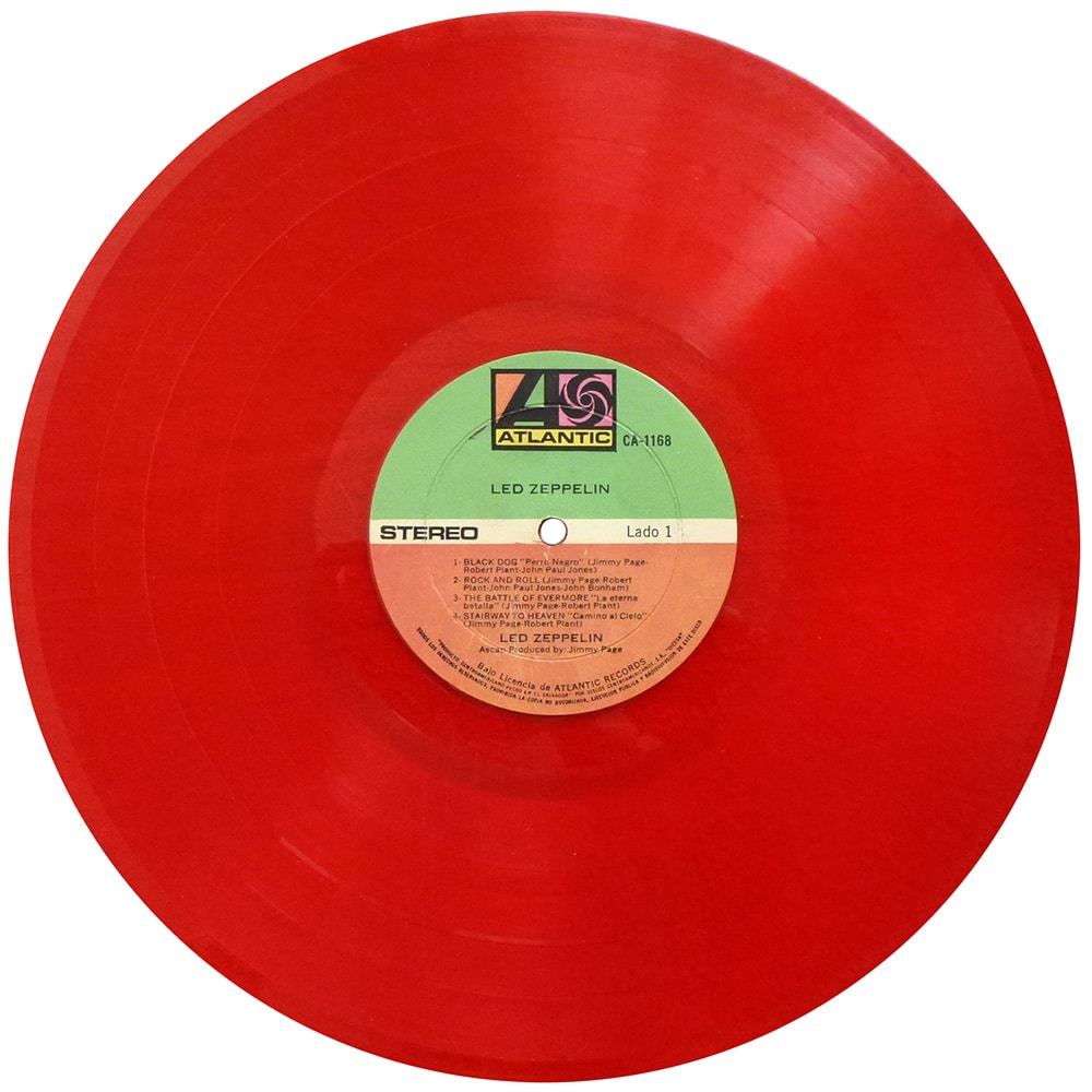 LP <br>Led Zeppelin IV <br>El Salvador, Colored Vinyl (CA-1168) - Image 5