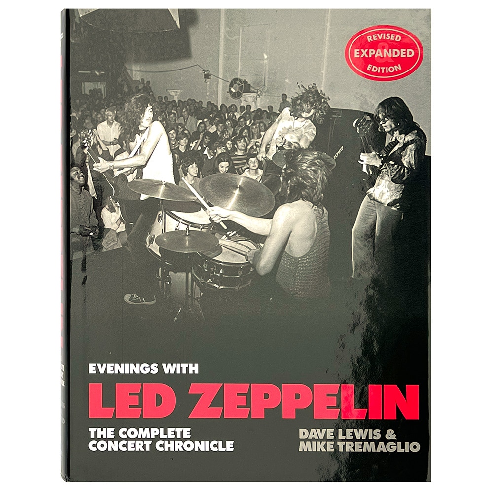 Book <br>Evenings With Led Zeppelin: The Complete Concert Chronicle, 2021 (UK)