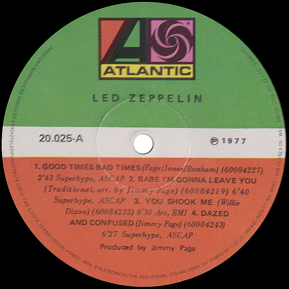 LP <br>Led Zeppelin <br>Brazil (20.025) #4 - Image 3