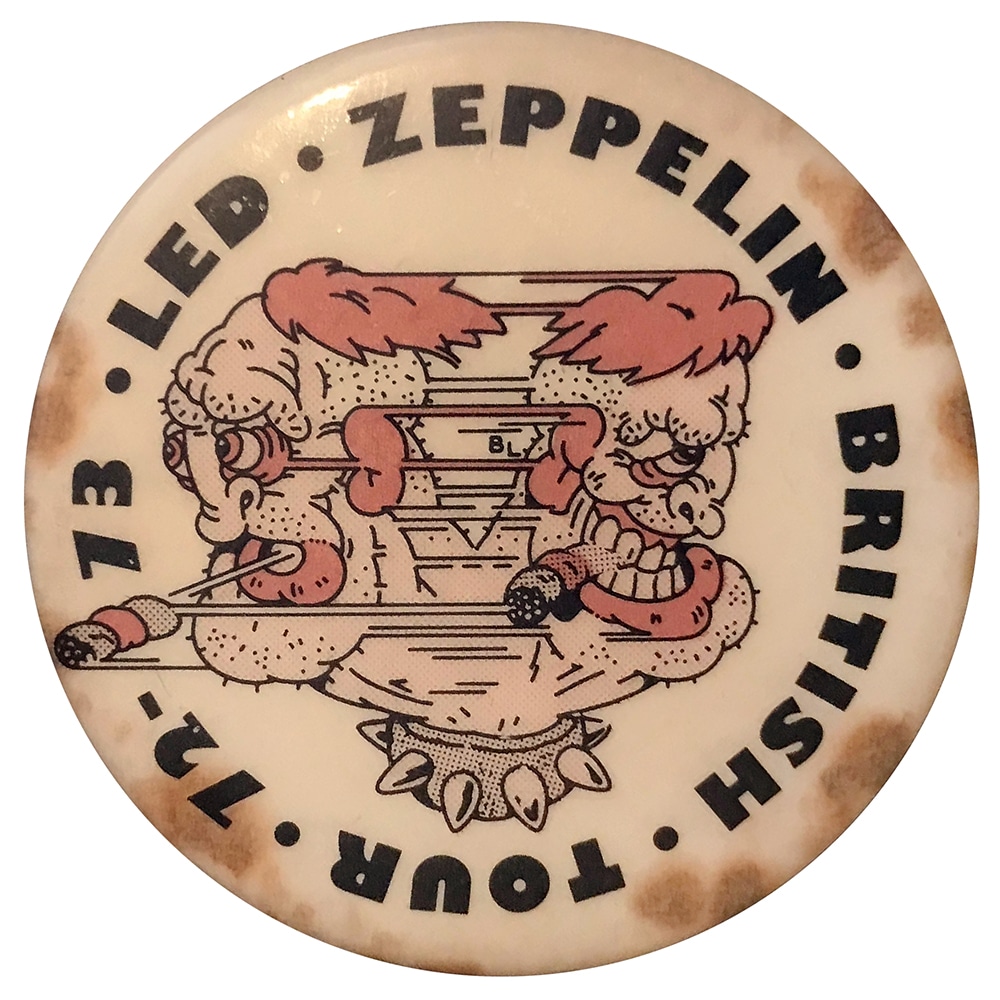 Concert Rarity <br>1972-1973 <br>UK Tour, Pin