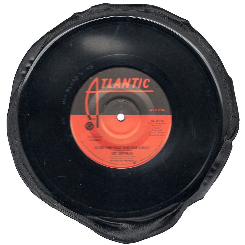 Single <br>USA (45-2970) <br>Over The Hills and Far Away / Dancing Days (Test Pressing #2)