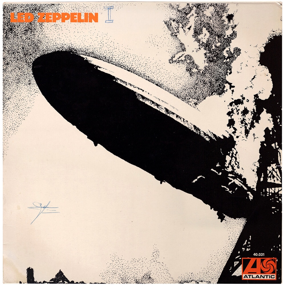LP <br>Led Zeppelin <br>France (No. 40031) #3