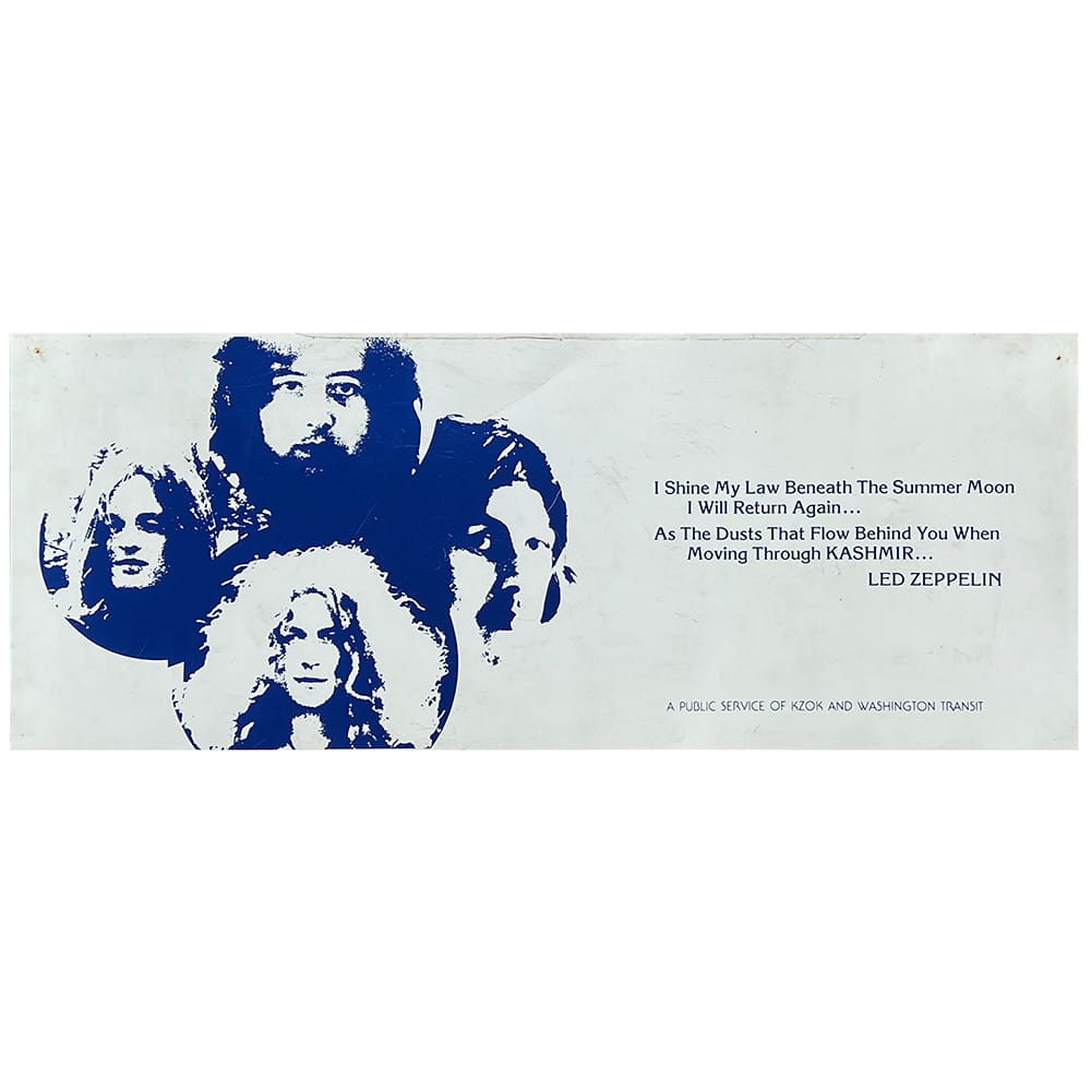 Transportation Poster (1975) <br>KZOK, Seattle (USA)