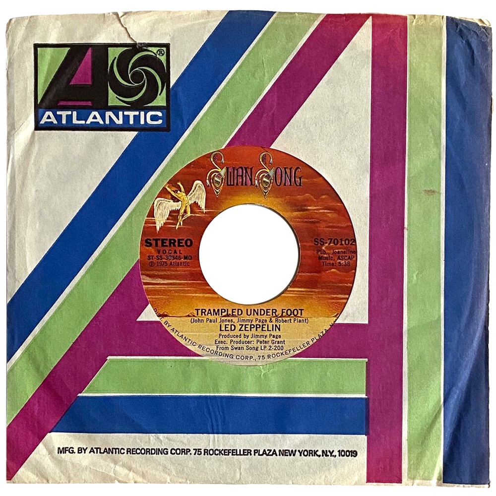 Single <br>USA (SS-70102) <br>Trampled Under Foot / Black Country Woman (#07)